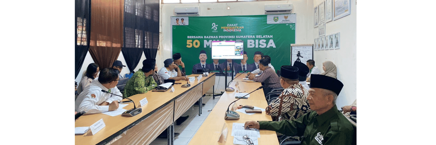 LAZISNU Sumsel Hadiri Rapat Penetapan Besaran Zakat Fitrah dan Fidyah Ramadhan