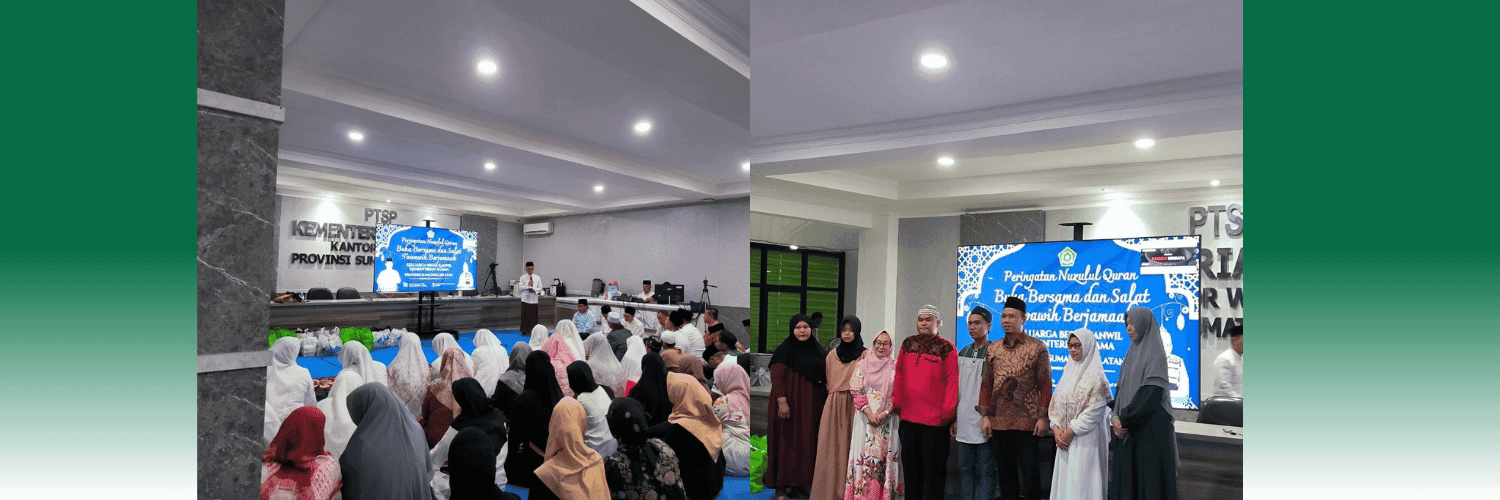 LAZISNU Sumsel Hadiri Peringatan Nuzulul Qur’an Dari Kementerian Agama Sumatera Selatan