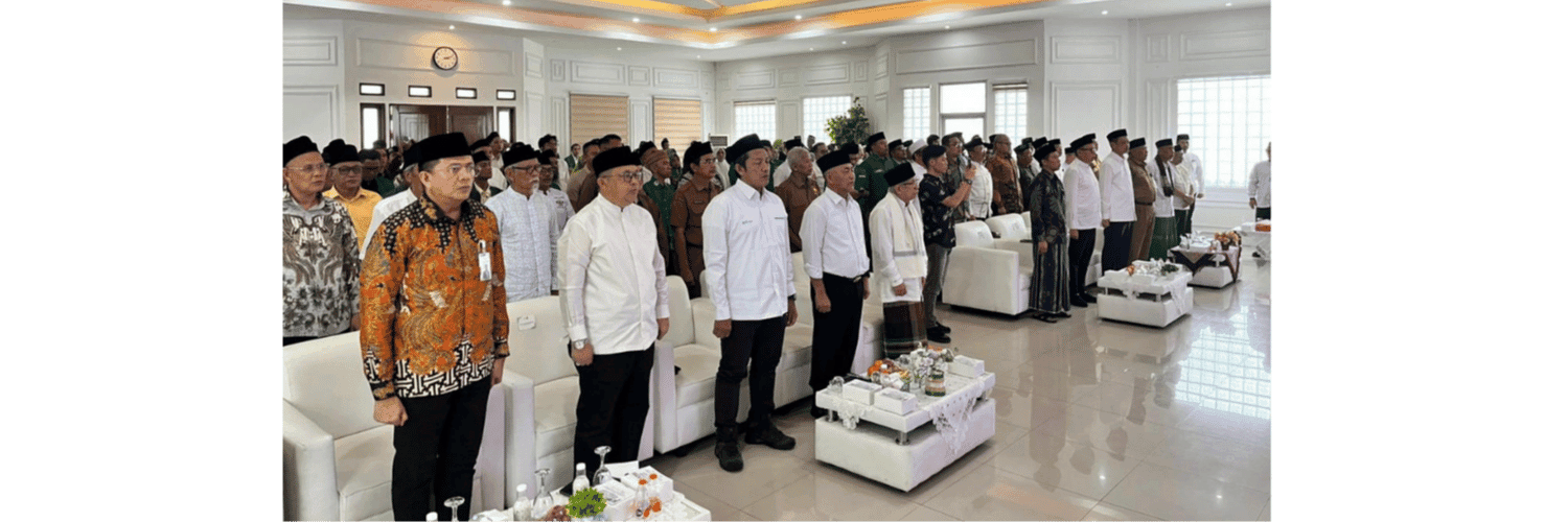 LAZISNU Sumsel Hadiri Halal Bihalal Bersama Gubernur dan Tokoh NU Sumatera Selatan