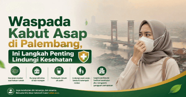 Waspada Kabut Asap di Palembang, Ini Langkah Penting Lindungi Kesehatan