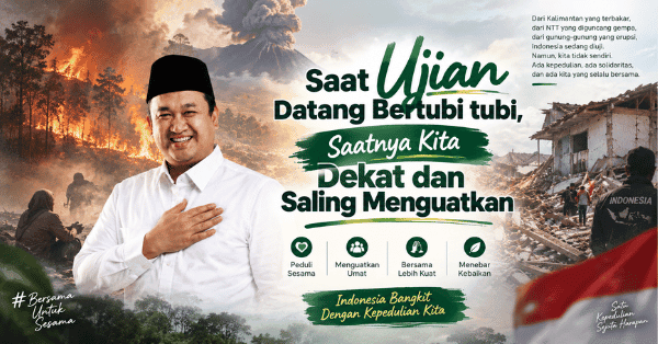 Saat Bencana Datang Bertubi-tubi, Saatnya Kita Dekat dan Saling Menguatkan