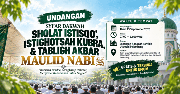 Bersama Mengetuk Pintu Langit, Memohon Rahmat dan Keberkahan Allah SWT