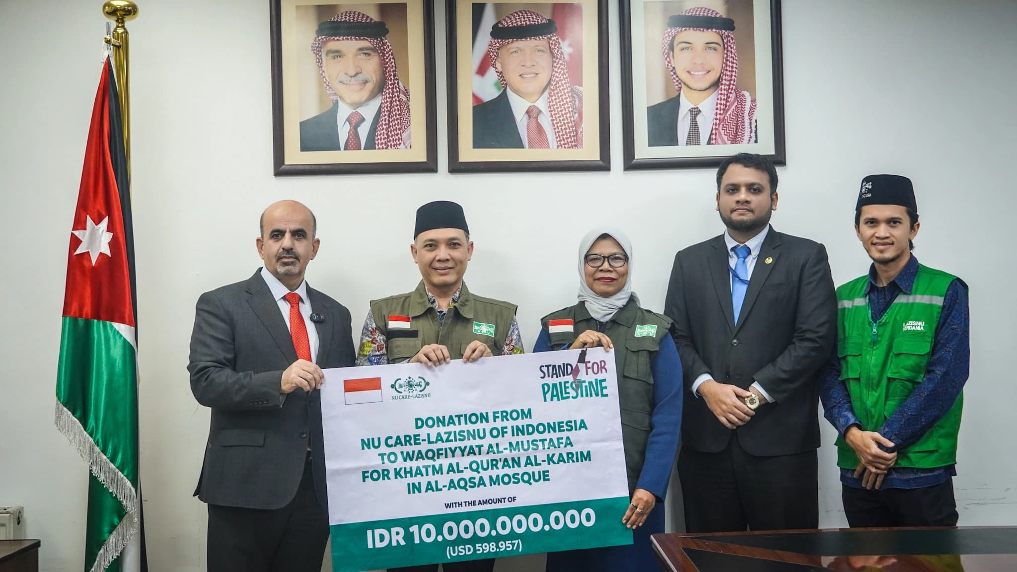NU Care-LAZISNU Salurkan Rp10 Miliar Bantuan untuk Para Pembaca Al-Qur’an dan Kegiatan Keagamaan di Masjid Al Aqsa Palestina